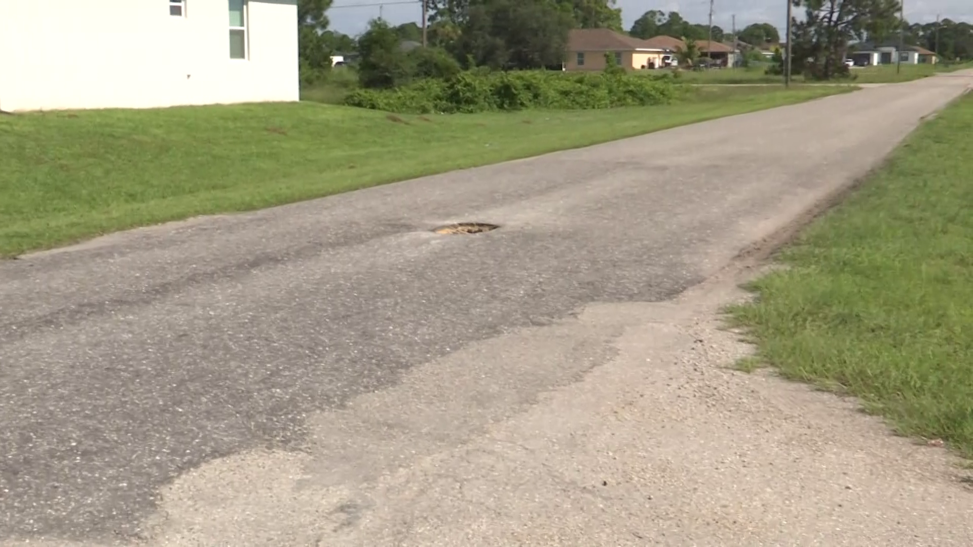 pothole in lehigh acres 7/22/25
